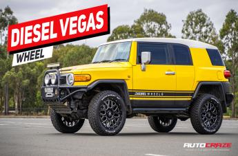TOYOTA FJ CRUISER VEGAS GLOSS BLACK MILLED 
